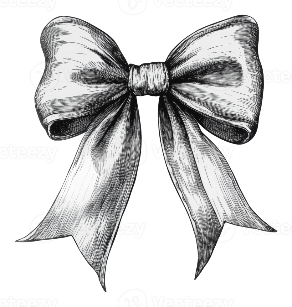 Elegant ribbon bow design for various occasions png