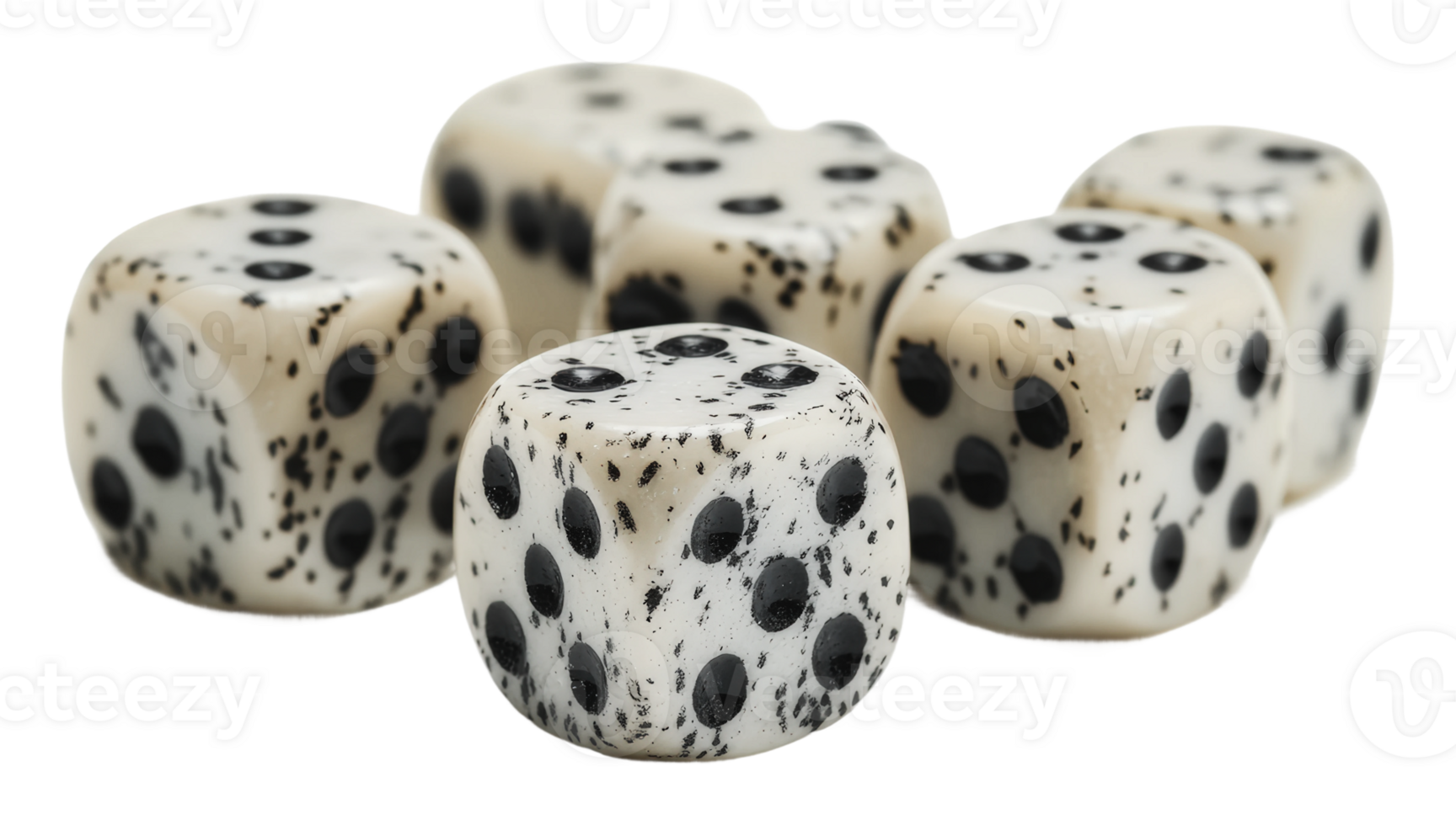 Unique patterned dice for tabletop gaming fun png