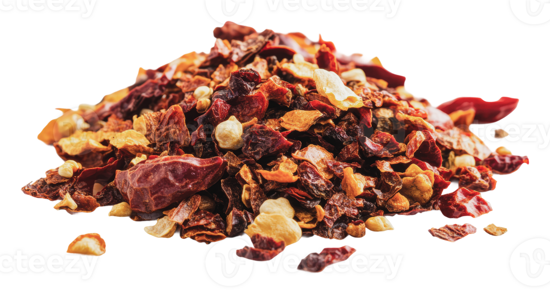 Dried chili flakes ready for culinary use png