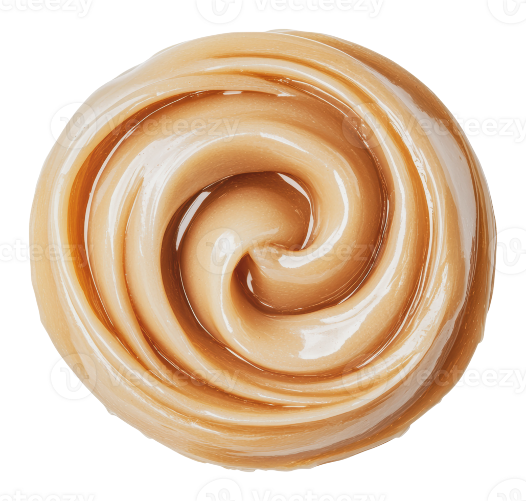 Creamy texture of homemade peanut butter spread png