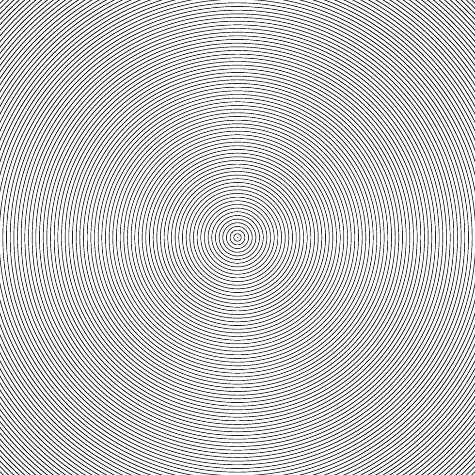 Concentric Circular Line Pattern Design vector