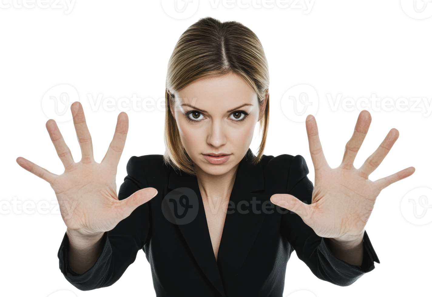 Emotionally expressive woman png
