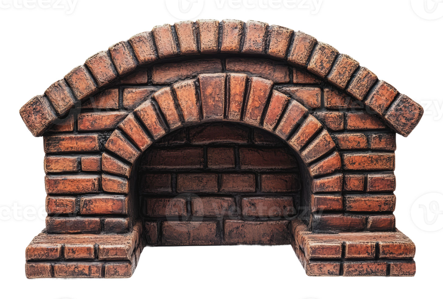 Classic brick oven suitable for outdoor cooking png