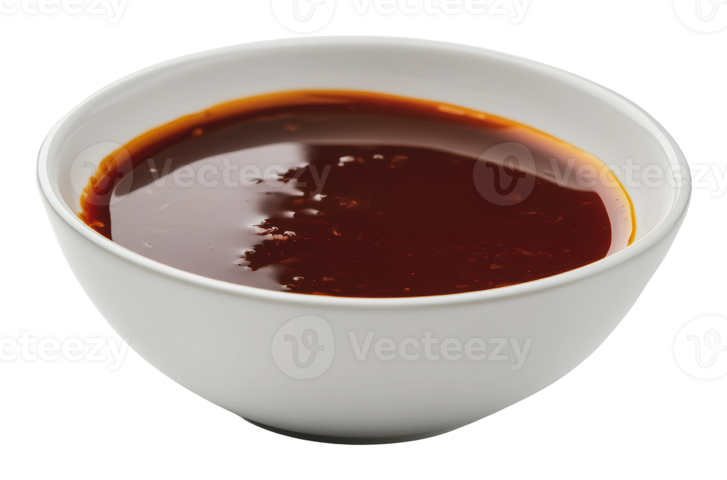 Bowl of rich sauce ready for culinary use png