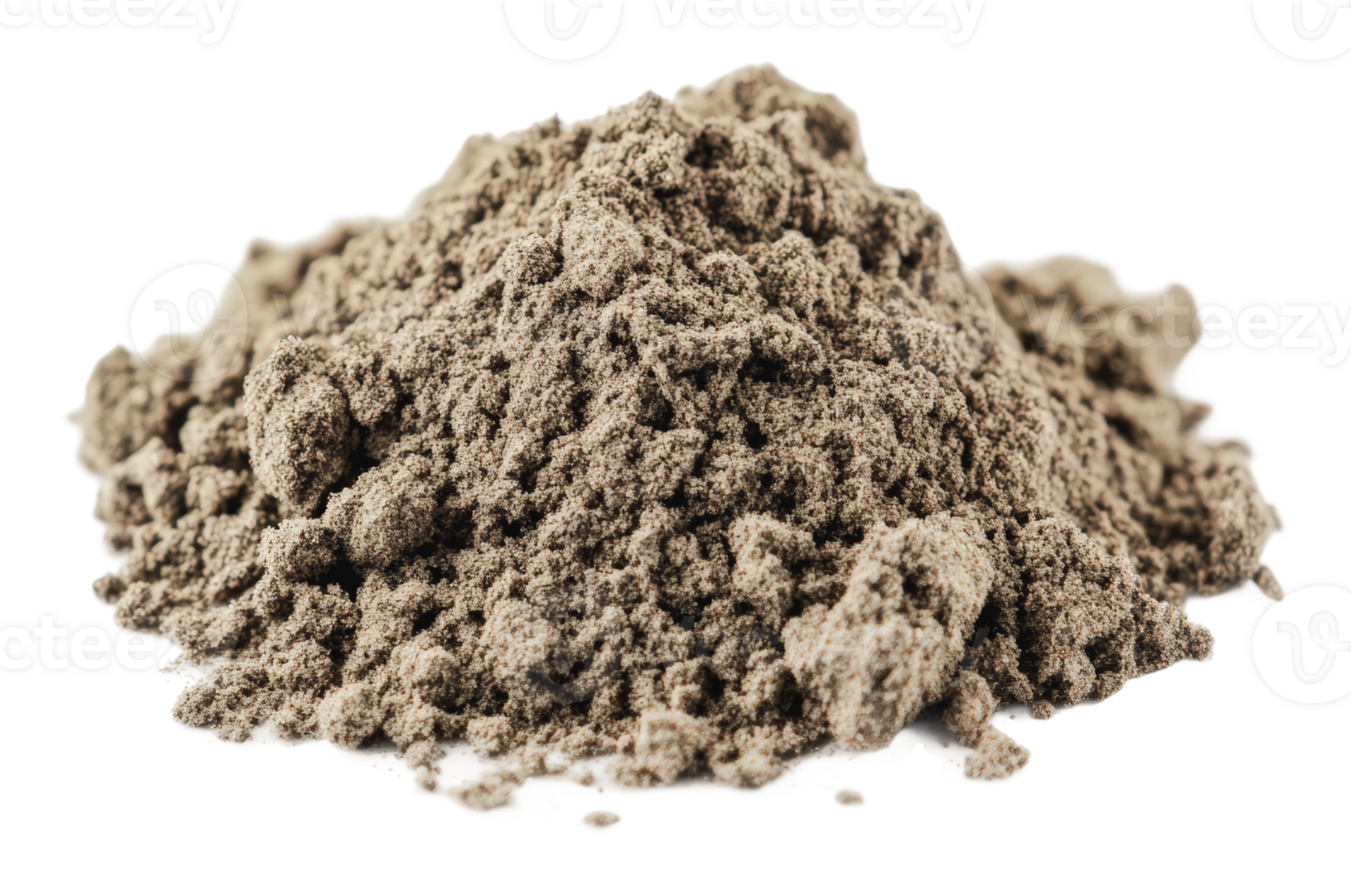 Natural sand pile used for construction purposes png
