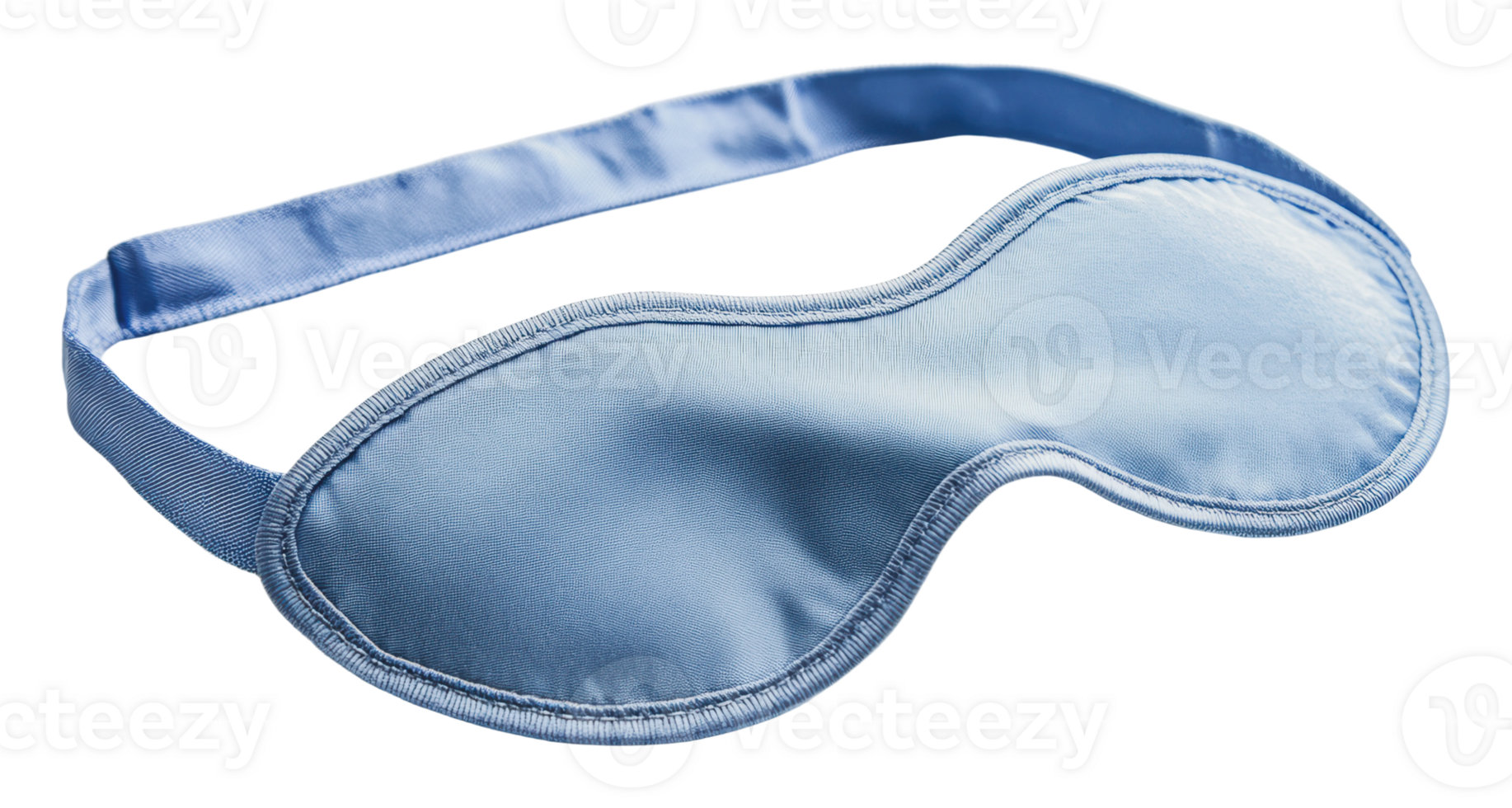 Soft blue sleep mask for relaxation and rest png