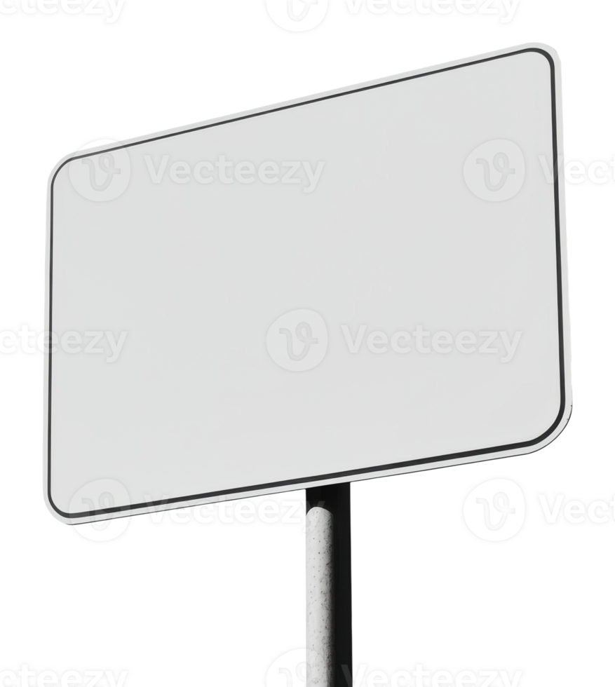 Blank signpost for various directions and messages png