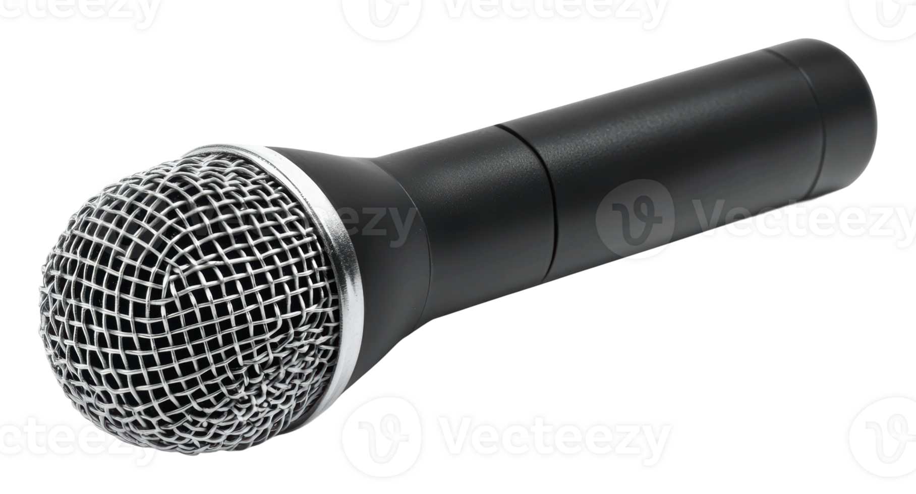 Popular handheld microphone for live performances png