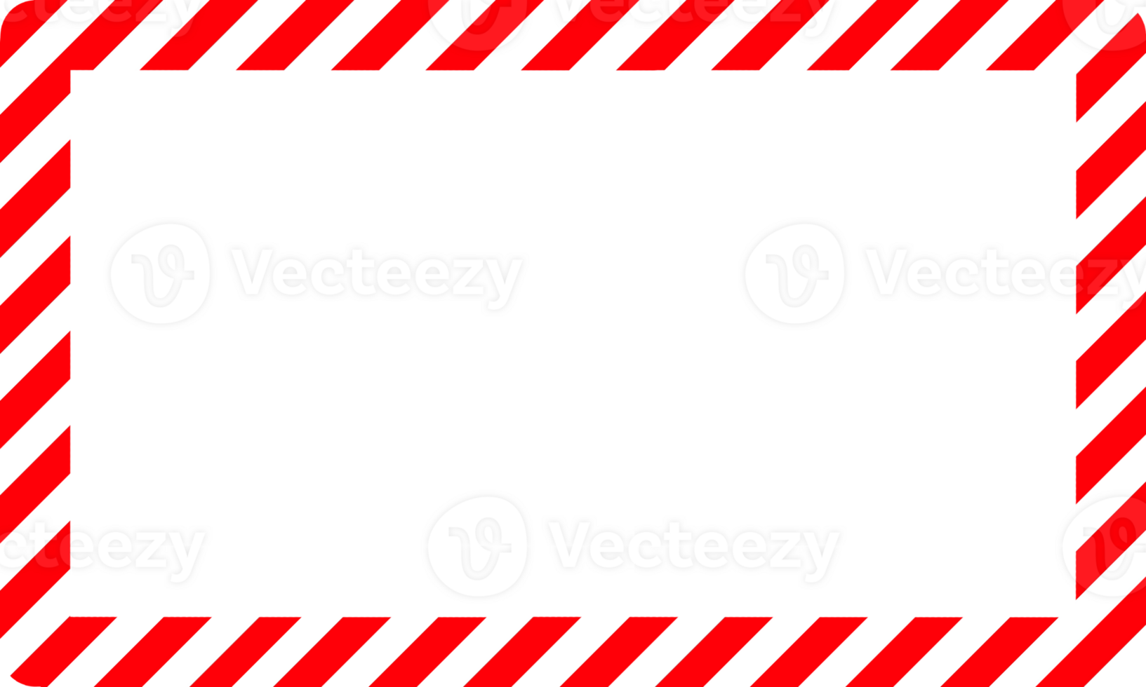 Merry Christmas card. Christmas rectangle border frame. Christmas striped red and white background png