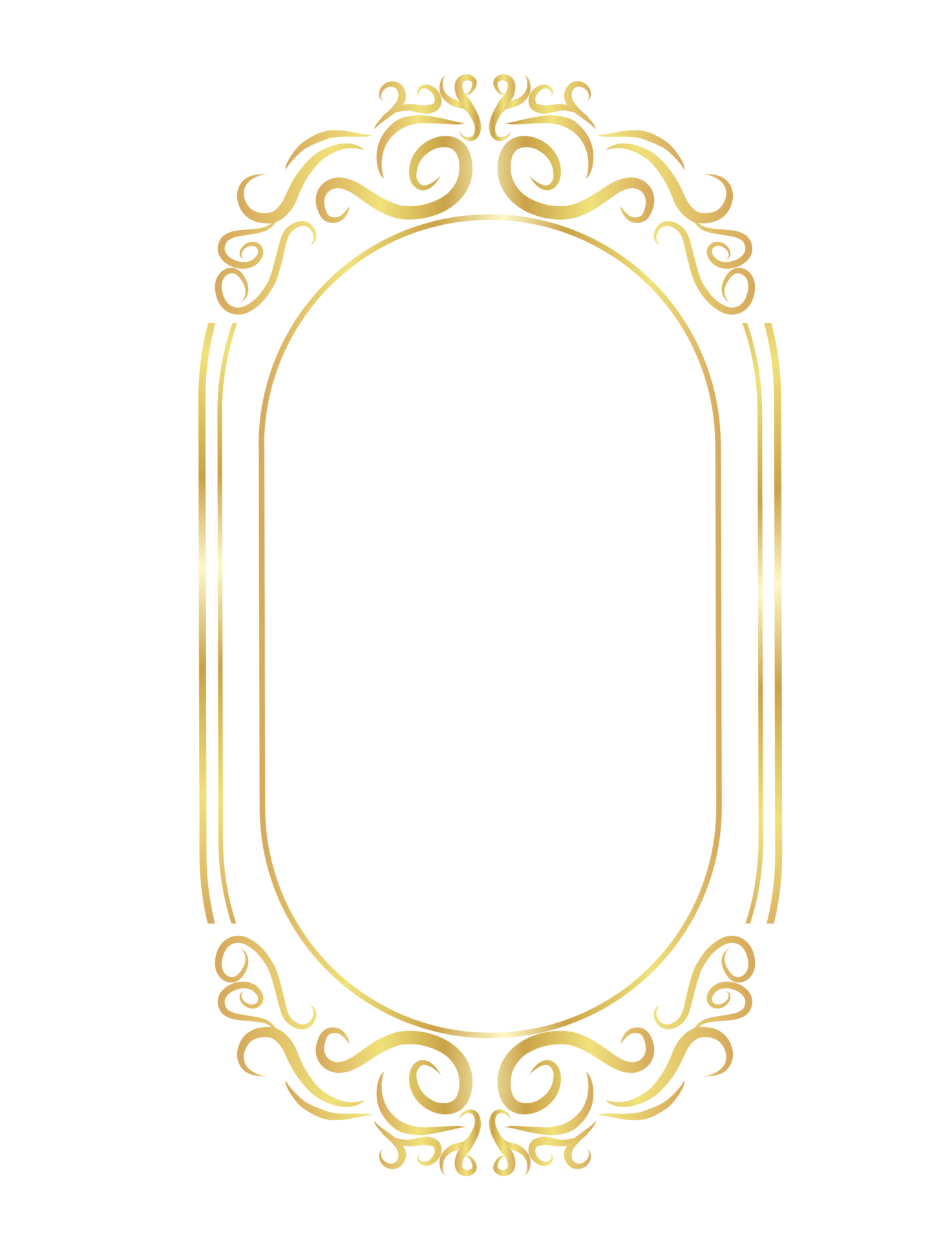 Golden Frame With Ornate Design On Transparent Background 53292183 Png Golden Frame With Ornate Design On Transparent Background 53292183 Png