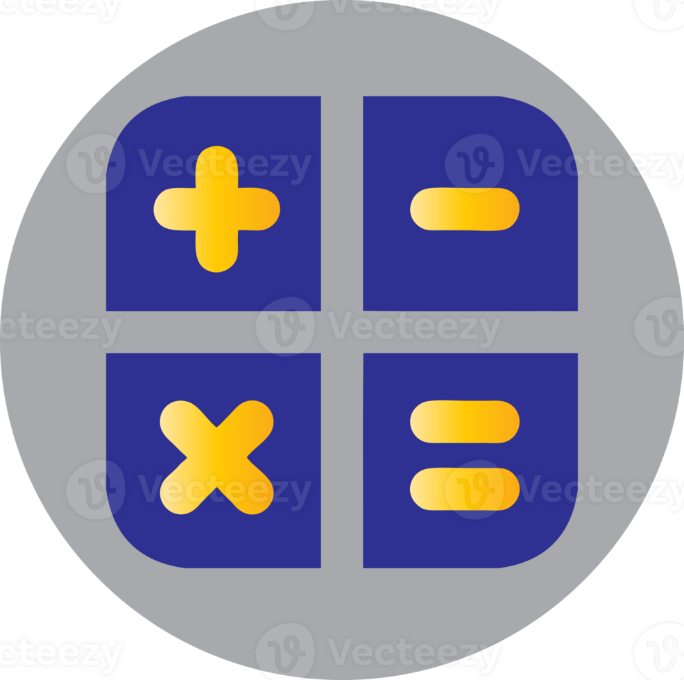 Mathematics sign with frame png