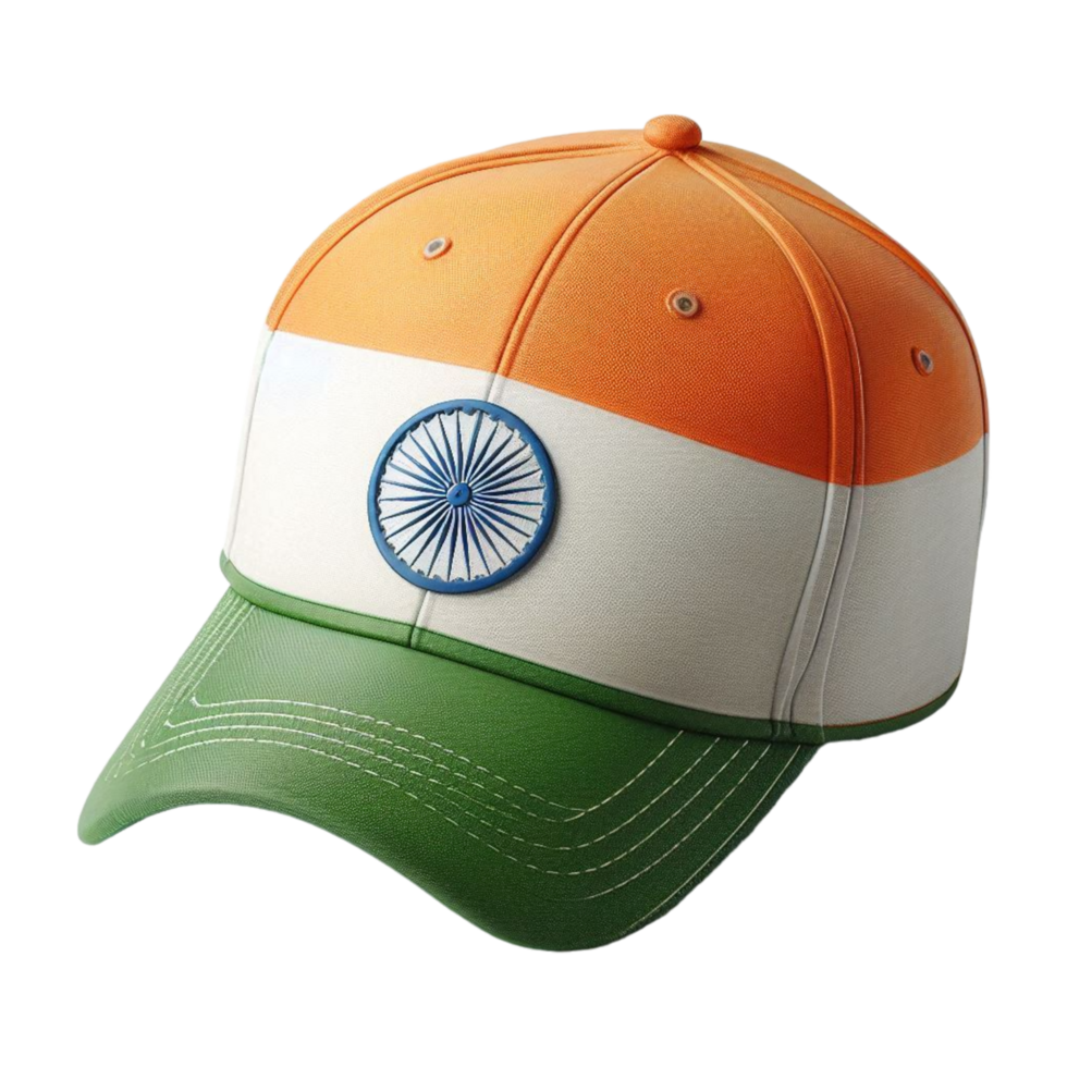india flag cap, transparent png