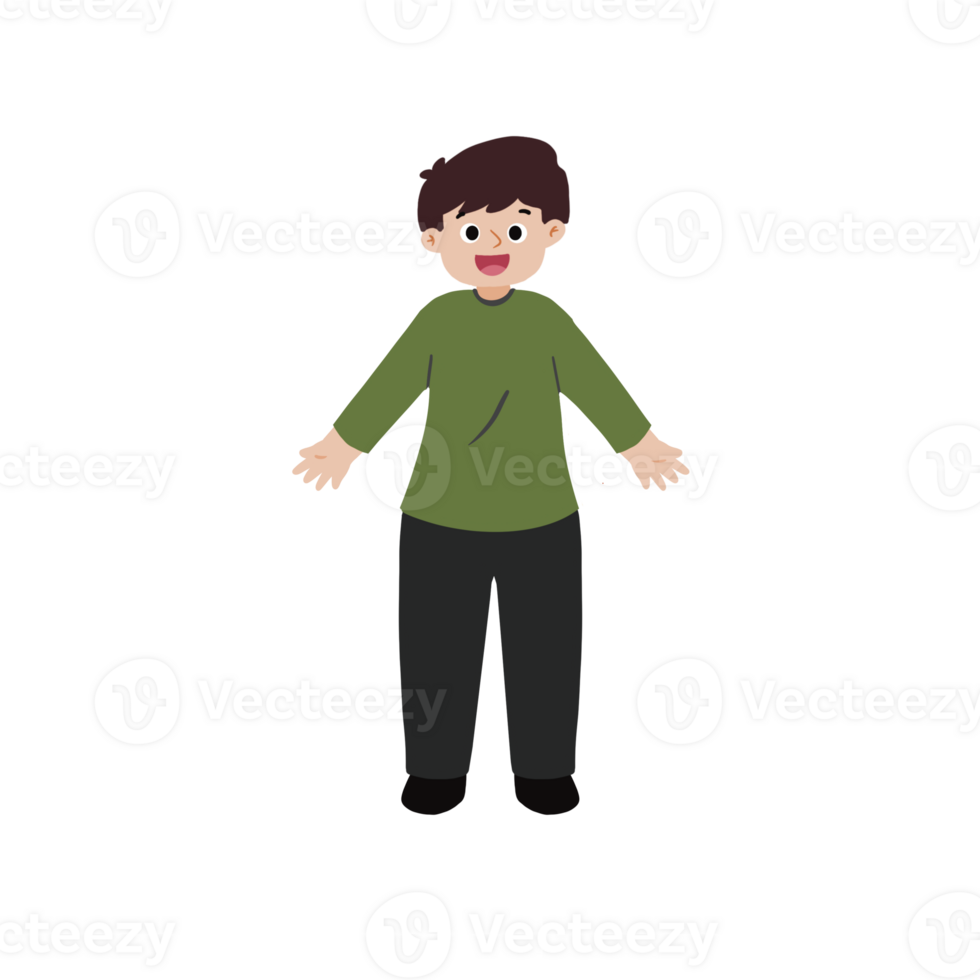 Tiny boys character design png