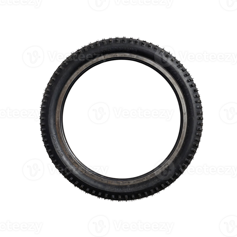 Car Wheel Tire on Transparent Background png