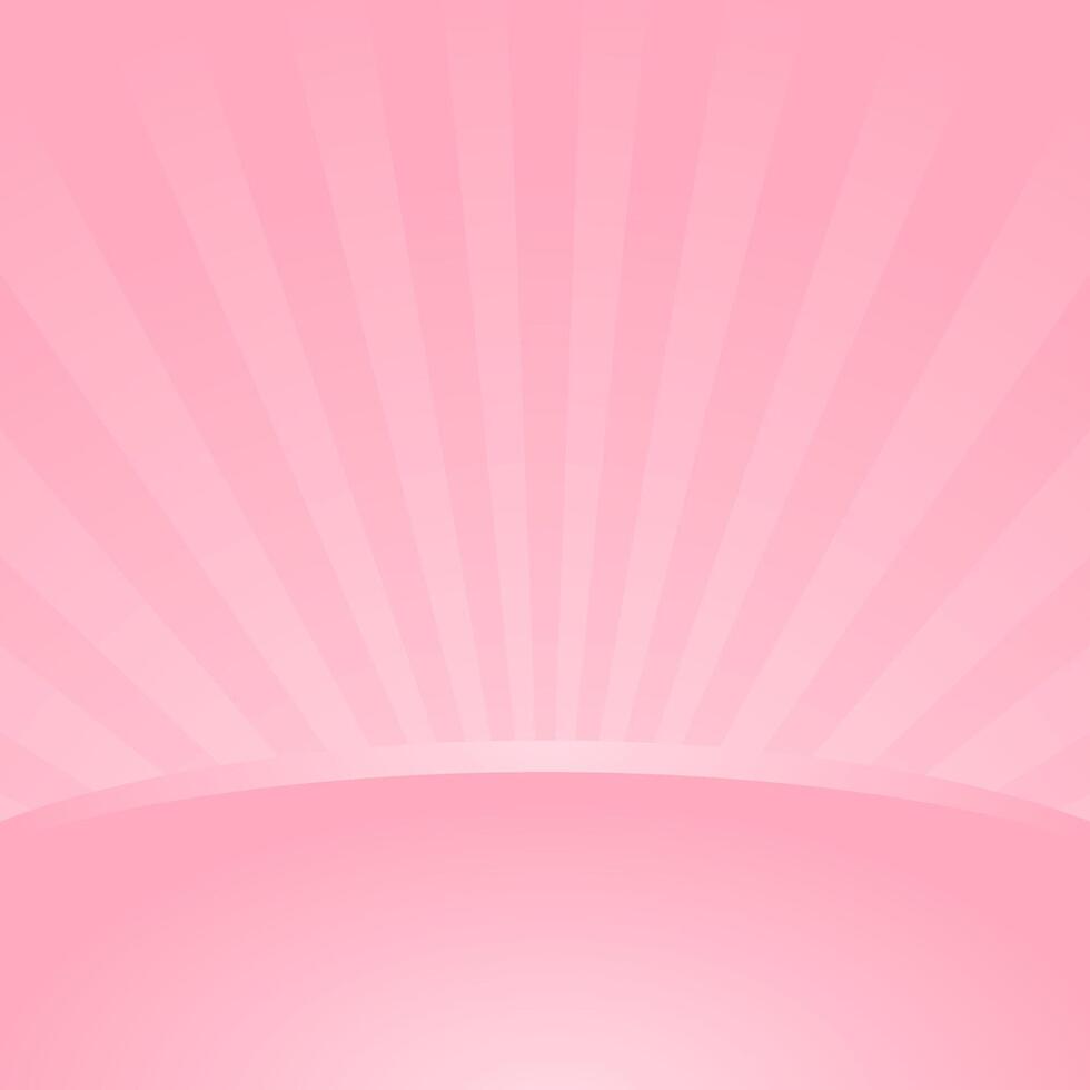 Abstract Pink Bright Sunburst Pattern Background vector