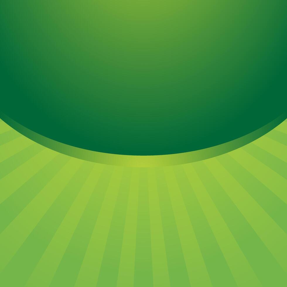 Abstract Green Bright Sunburst Pattern Background vector