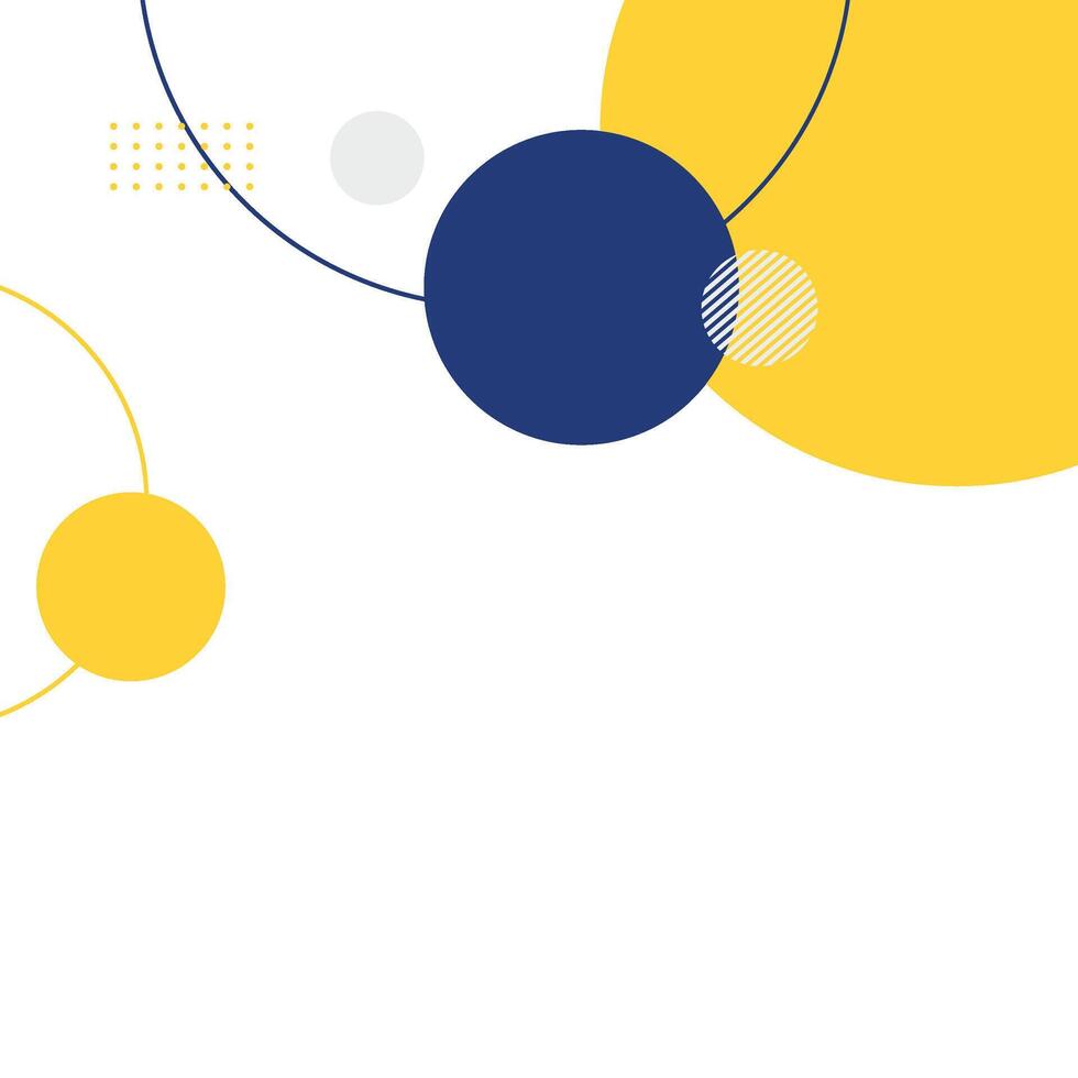 Flat Geometric Abstract Background Corner Design vector