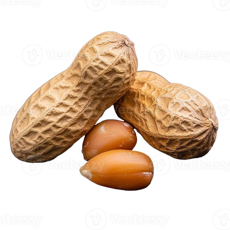Peanuts in Their Shells with Transparent Background for Culinary Use png