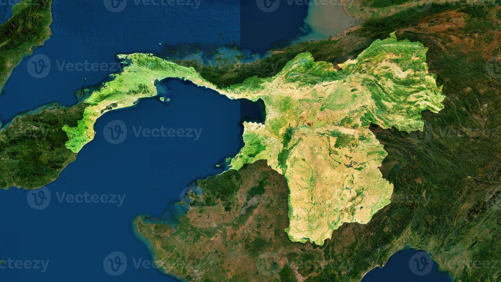 4K Thailand Territory Map in Asia, High Resolution Satellite View, Widescreen 4K Resolution photo
