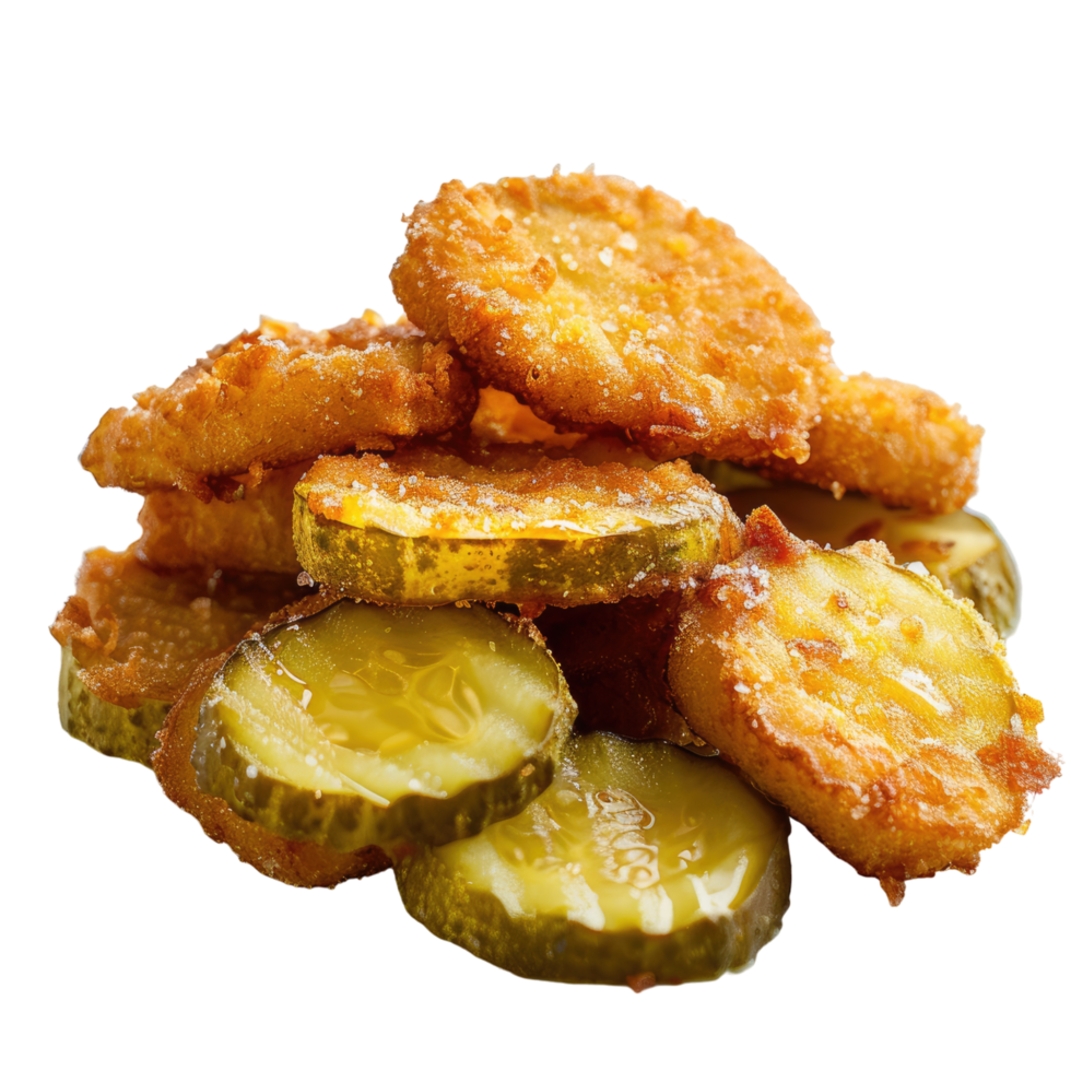 Fried pickles transparent background png