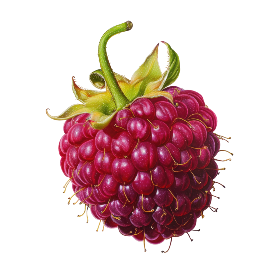 Raspberry transparent background png