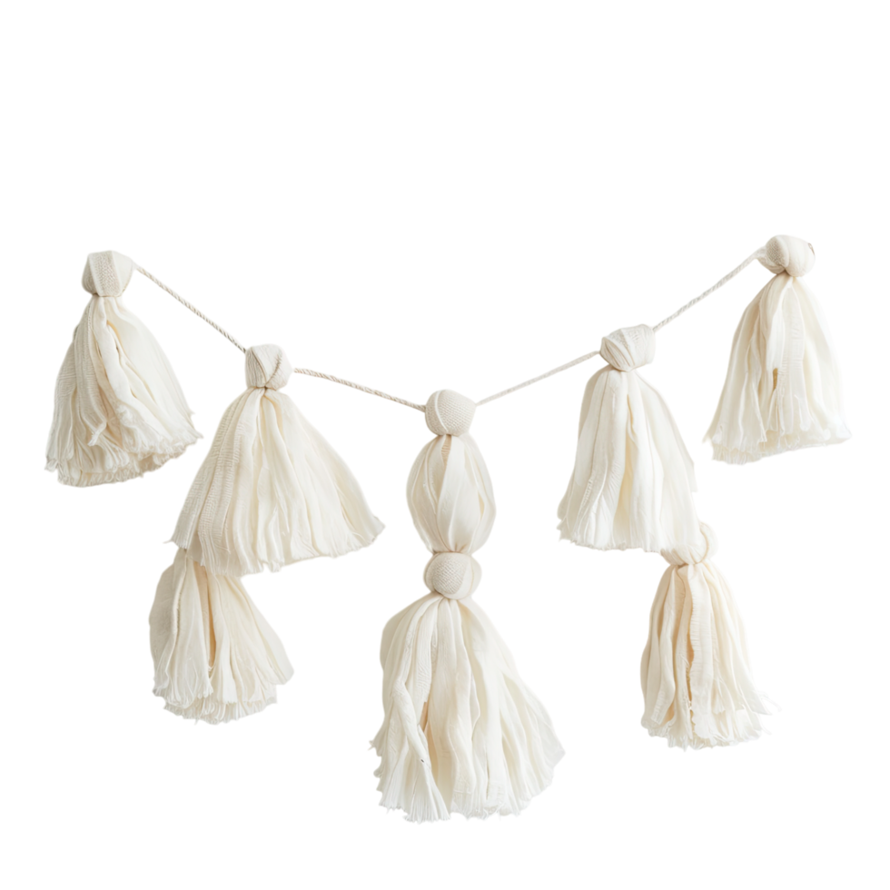 Tassel garland transparent background png