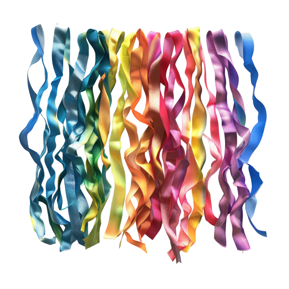 Paper Streamers transparent background png