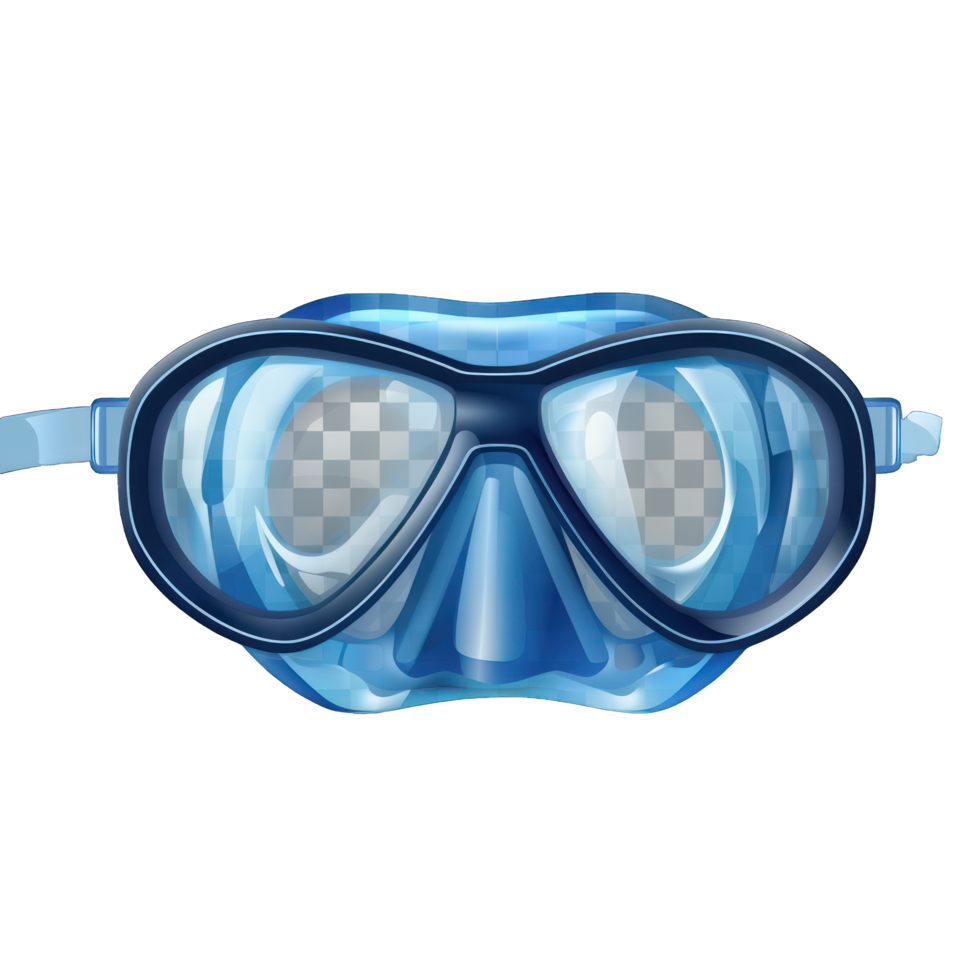 swimming mask transparent background png