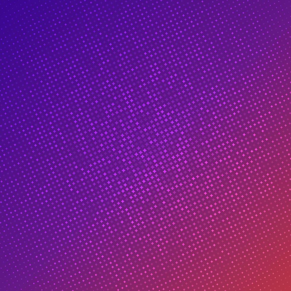 Artistic star pattern background wallpaper with color halftone effect vector
