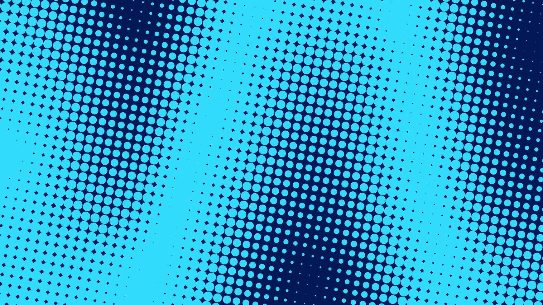 Abstract blue halftone stylish shape background vector