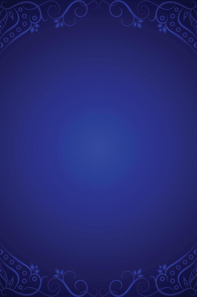 Abstract Ornamental Frame vector