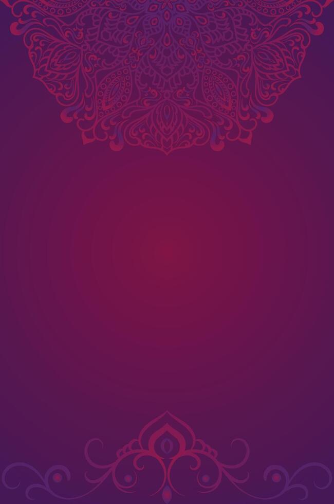 Bohemian Circular Frame vector