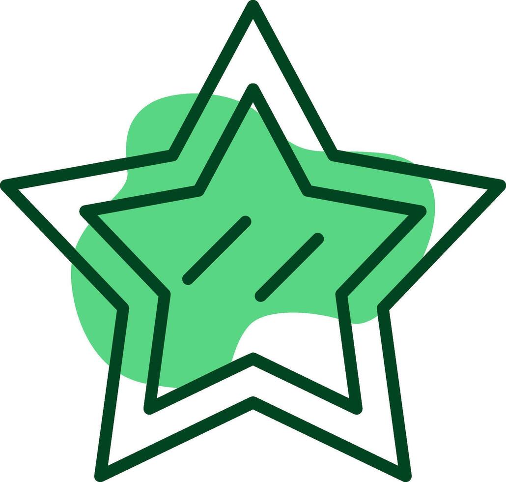 Favourite Outline Style Icon vector