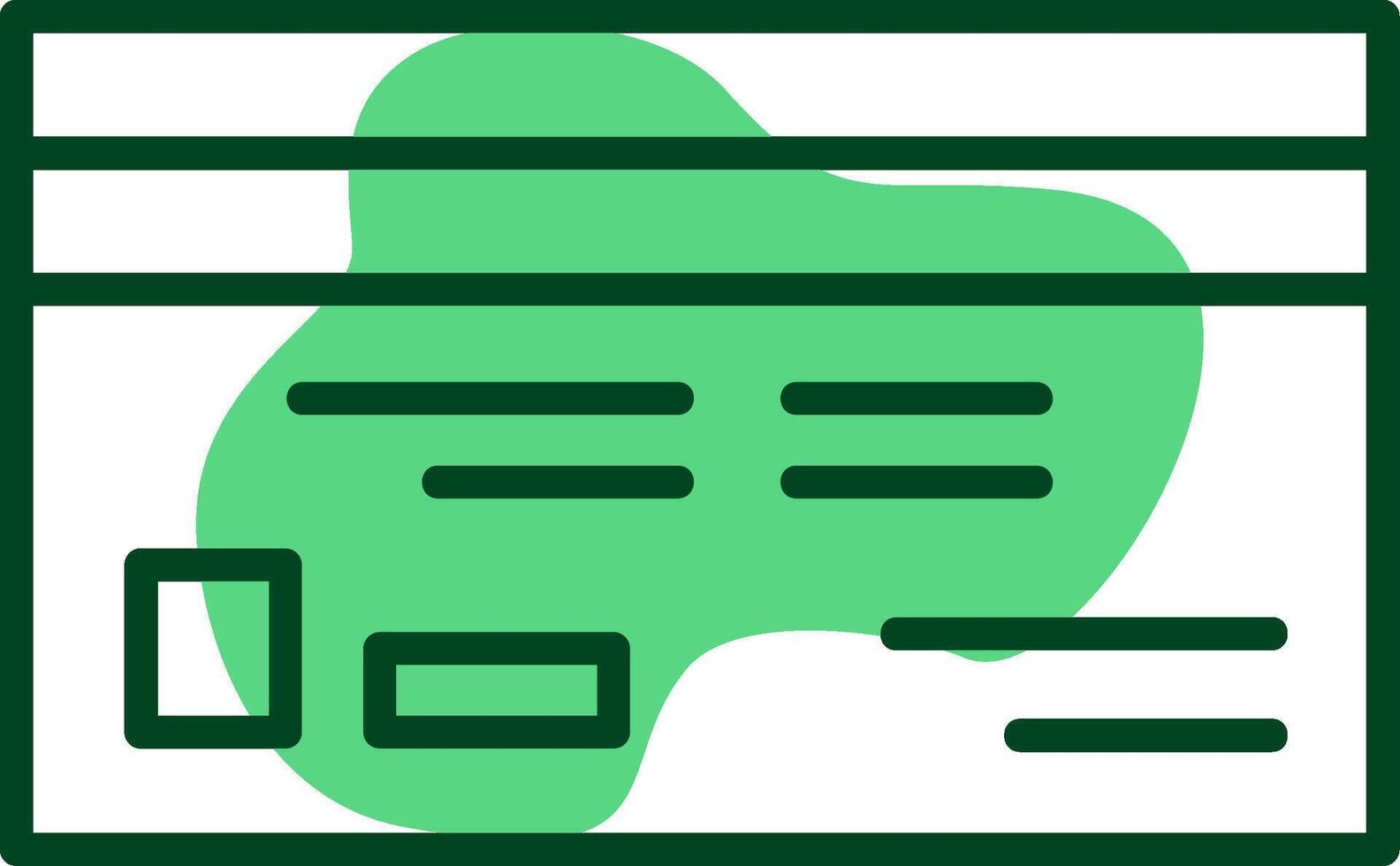 Credit card Outline Style Icon vector