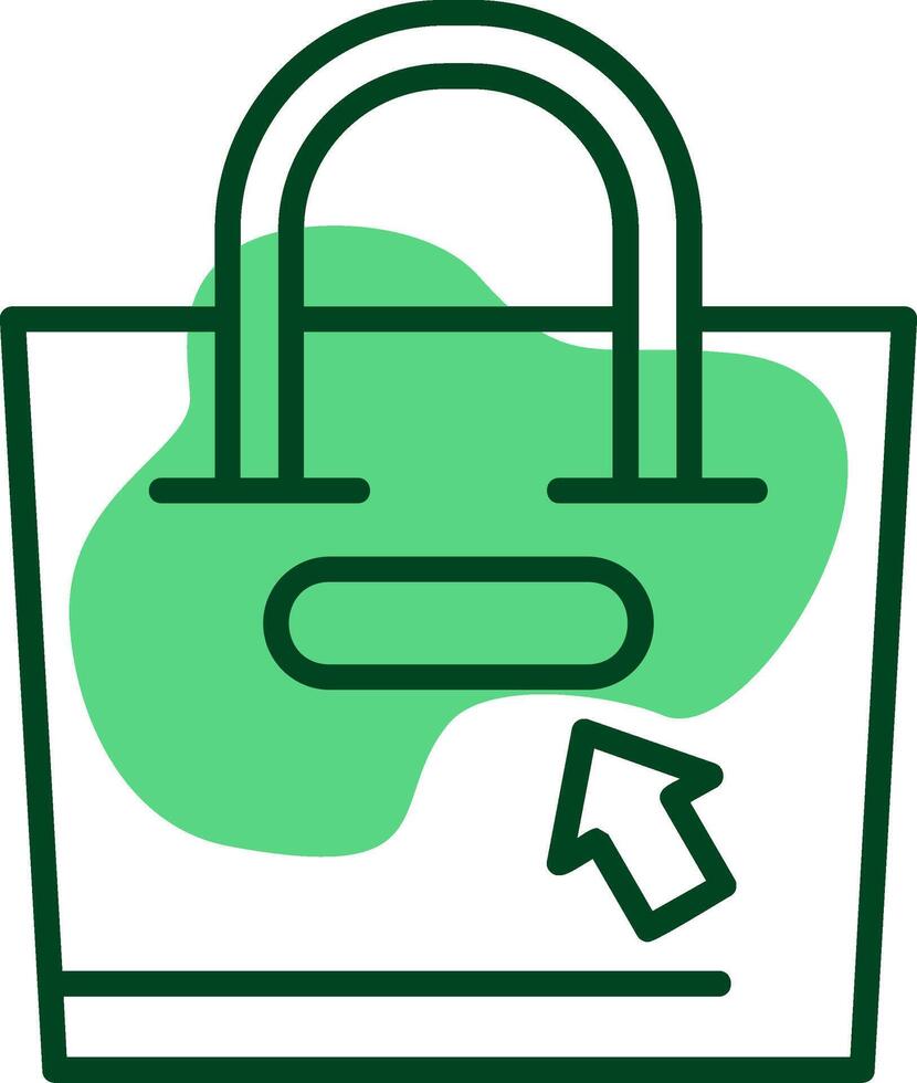 Buy Now Outlie Style Icon vector
