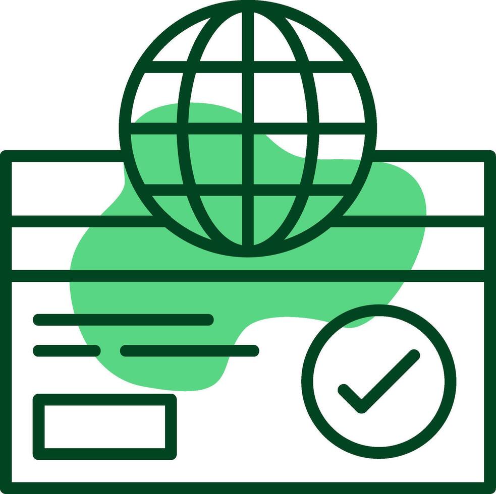 Payment Gateway Outlie Style Icon vector