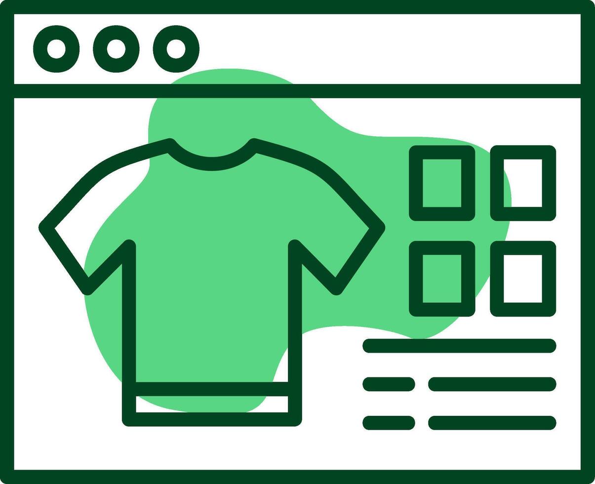 Gift Card Outlie Style Icon vector