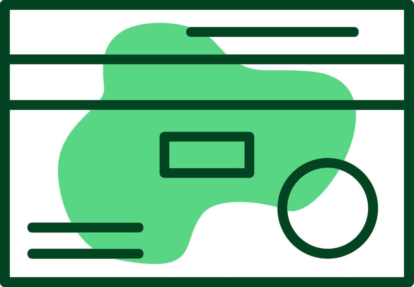 Debit card Outline Style Icon vector