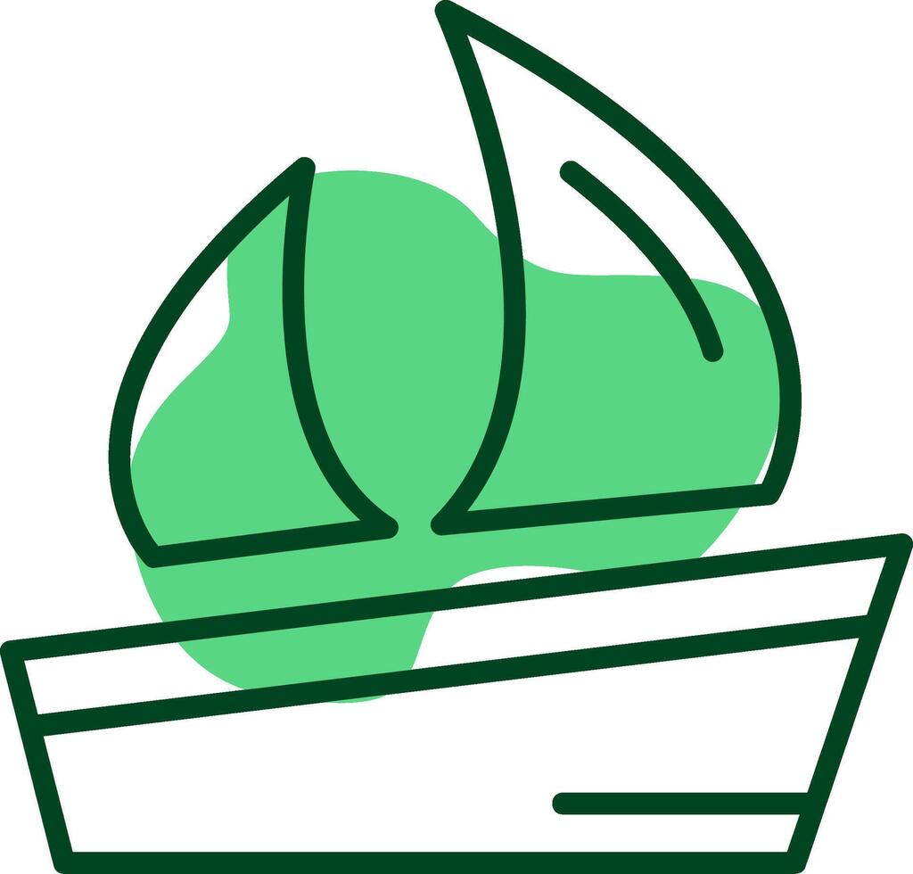 Sailboat Outline Style Icon vector