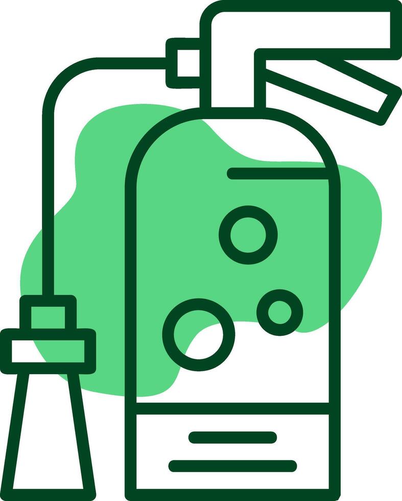 Fire extinguisher Outline Style Icon vector