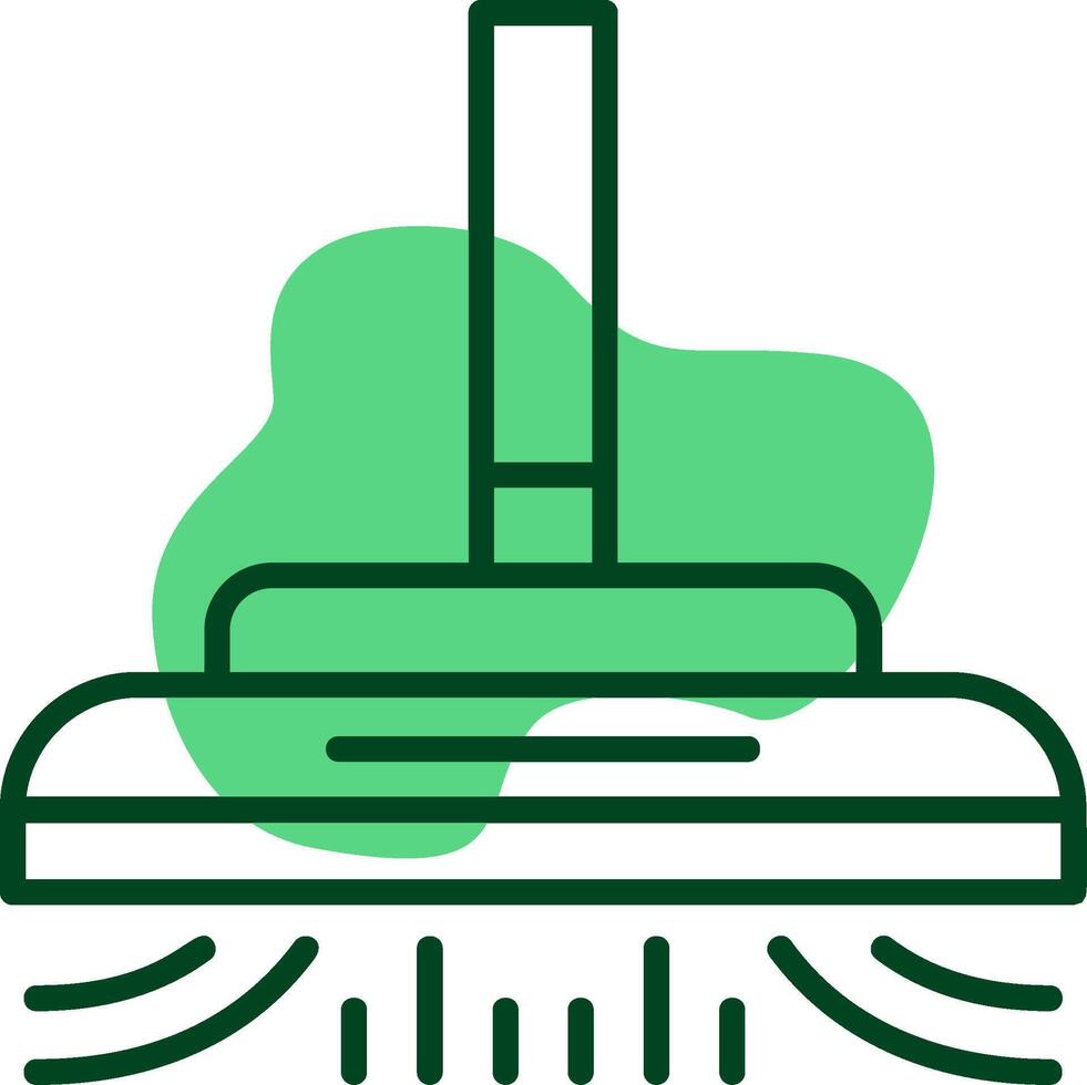 Vacuum cleaner Outline Style Icon vector