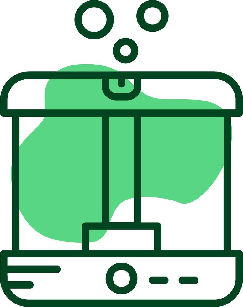 Humidifier Outline Style Icon vector