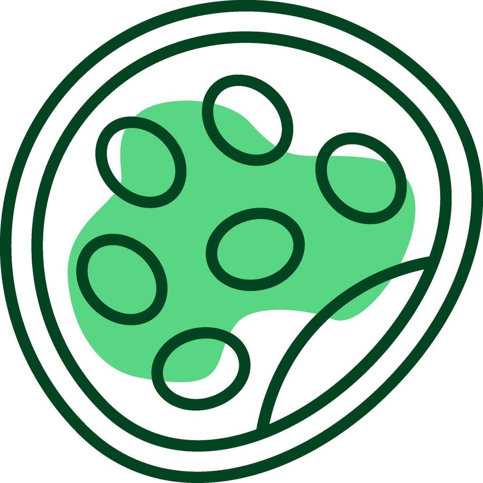 Palette Outline Style Icon vector