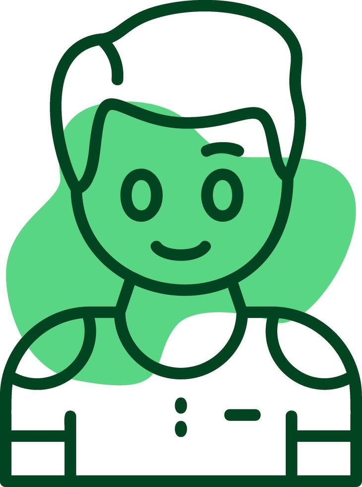 Bliss Outline Icon Style vector