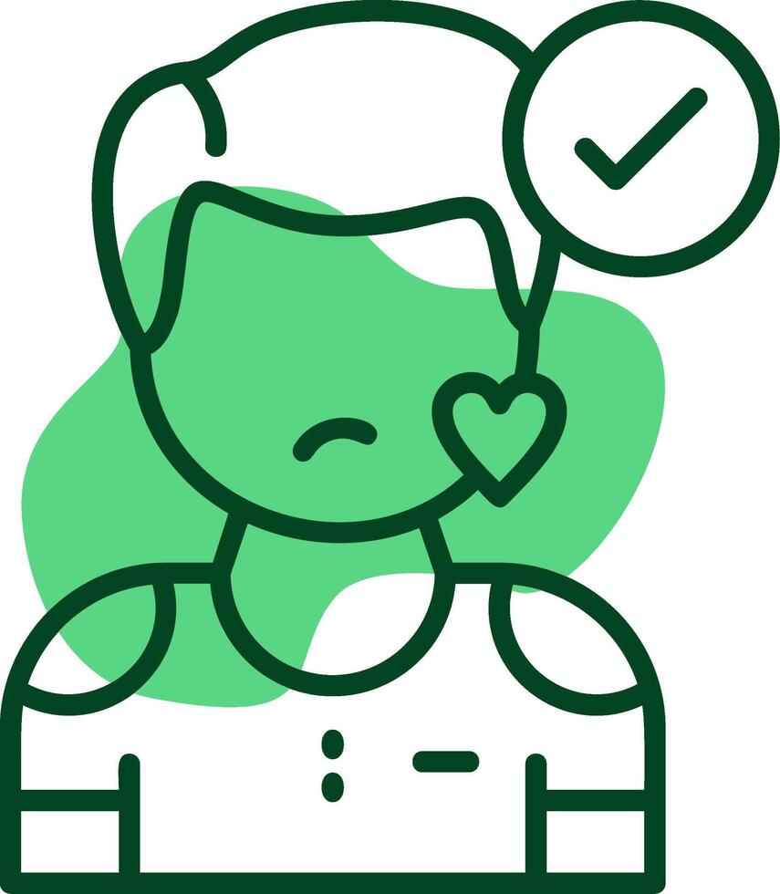 Tolerance Outline Icon Style vector