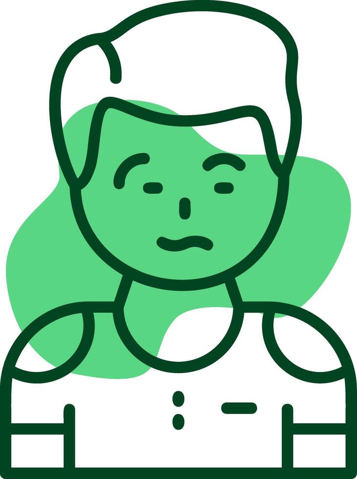Intrigue Outline Icon Style vector