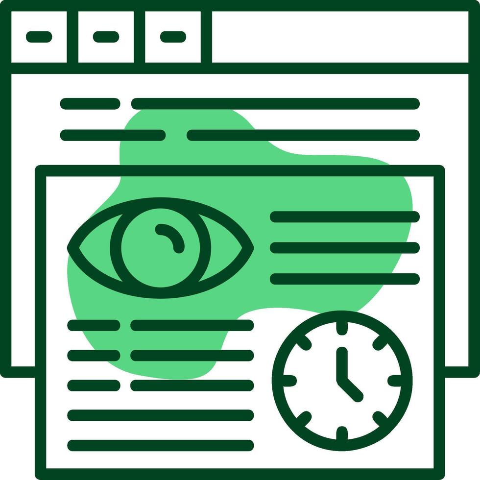 Users Outline Icon Style vector