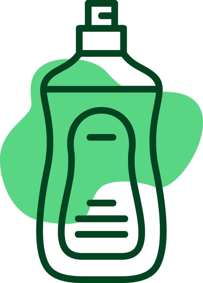 Dish soap Outline Style Icon vector