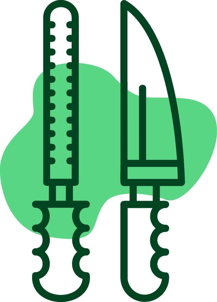 Sharpening Outline Style Icon vector