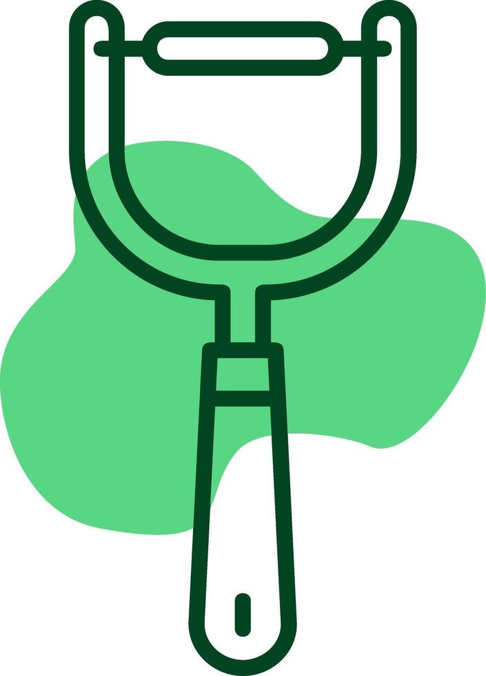 Peeler Outline Style Icon vector